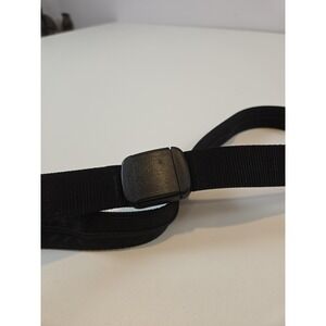 Bison Designs Belt Mens Small Black Travel Money Hidden Zipper Made in USA